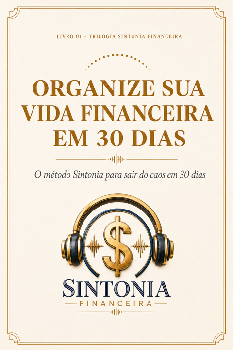 Capa Livro 01 — Organize sua vida financeira em 30 dias